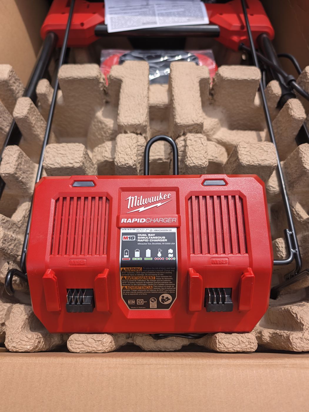 Milwaukee M18 FUEL mower B, unboxed, with side-discharge chute - photo 6