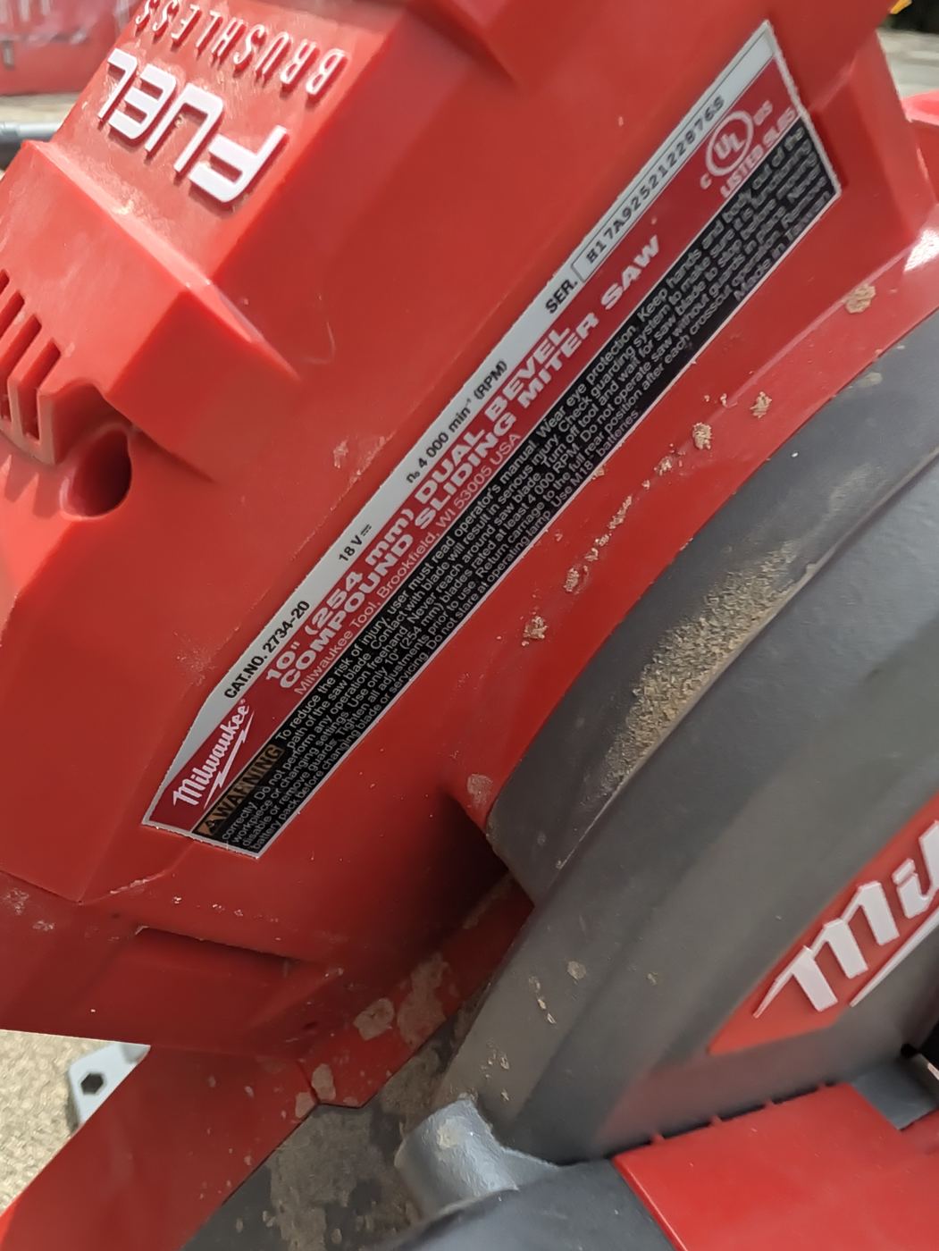Milwaukee M18 FUEL miter saw, full tool - photo 3